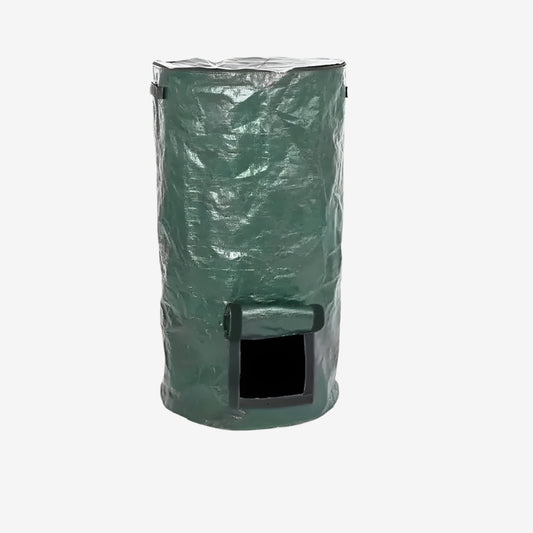 Poubelle compost jardin Erba | Poubellissima 45x80cm