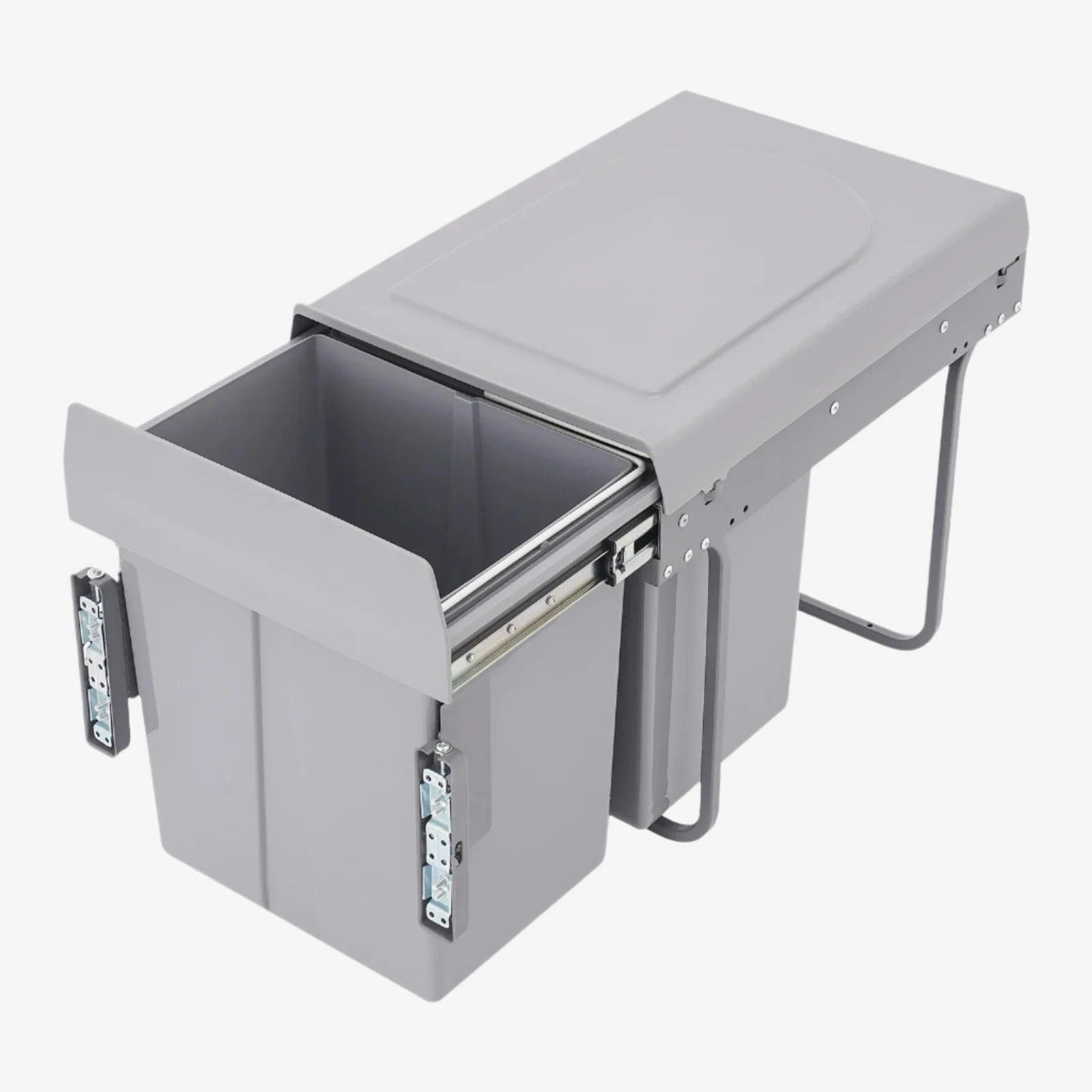 Poubelle coulissante double Rotola | Poubellissima 40L