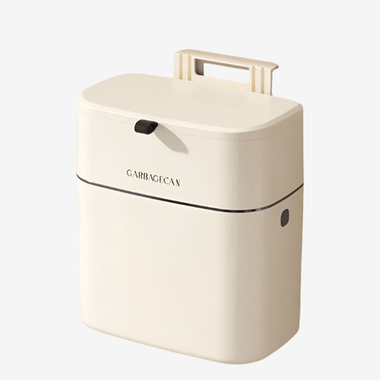 Poubelle cuisine de porte Gabano | Poubellisima Blanc / 25.5x28.3cm