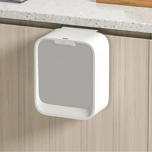 Poubelle cuisine murale Tiana | Poubellissima Gris / 7L