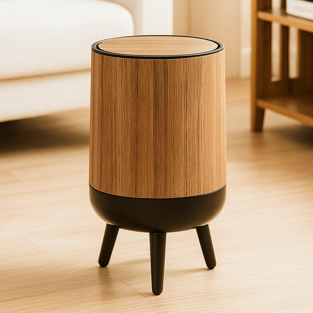 Poubelle de bureau imitation bois Melina | Poubellissima Bois / 15L