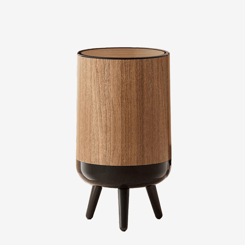 Poubelle de bureau imitation bois Melina | Poubellissima Bois / 15L