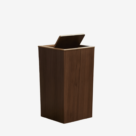 Poubelle de bureau nordique Bosco | Poubellisima Bois foncé