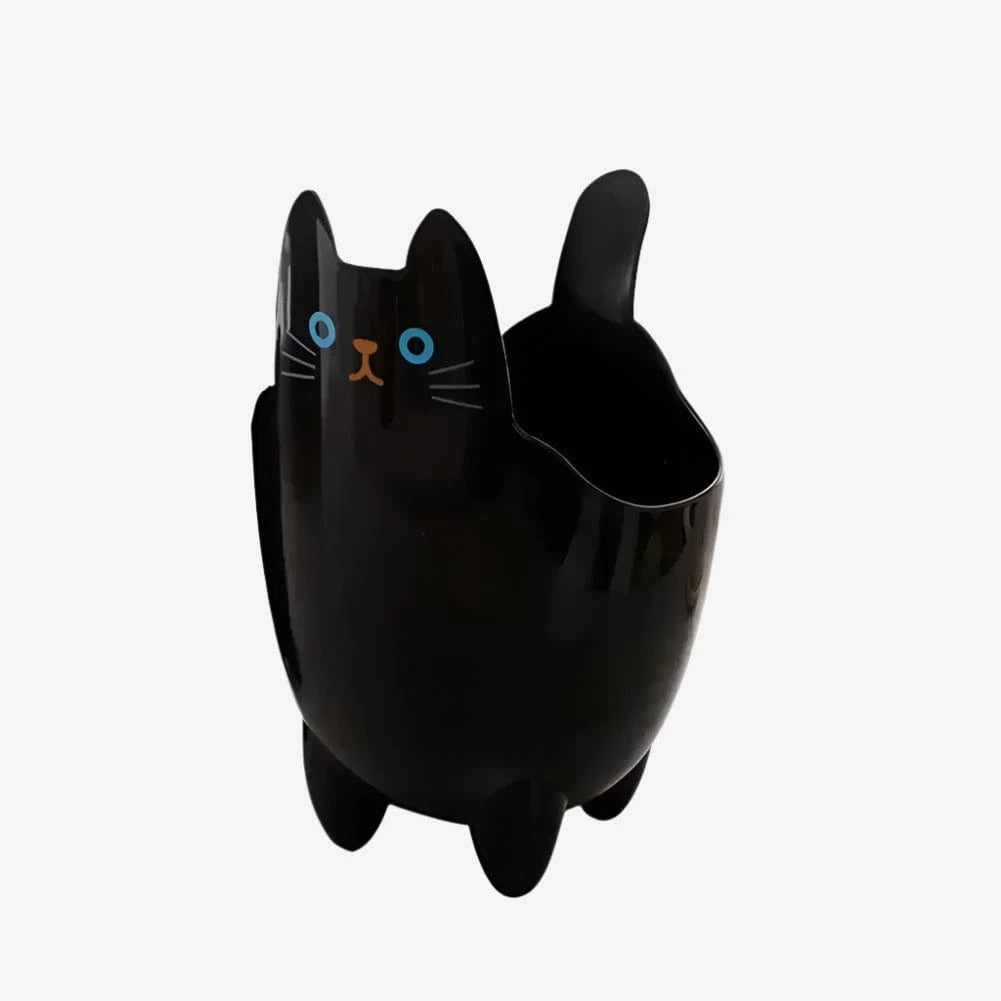 Poubelle de bureau originale Gattino | Poubellisima Noir