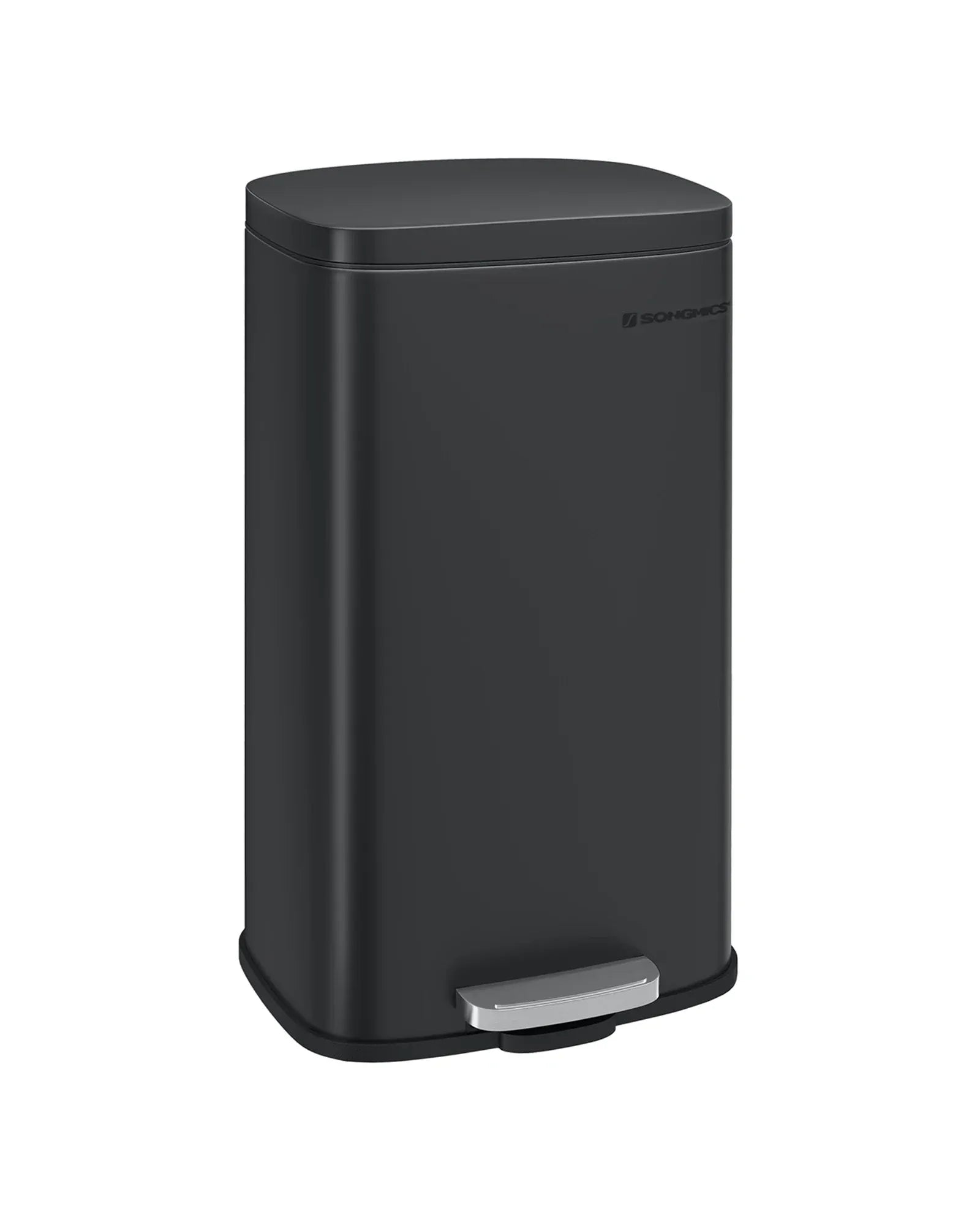 Poubelle de cuisine Ã  pÃ©dale 30L <br> Tiziana anti-odeur Noir / france