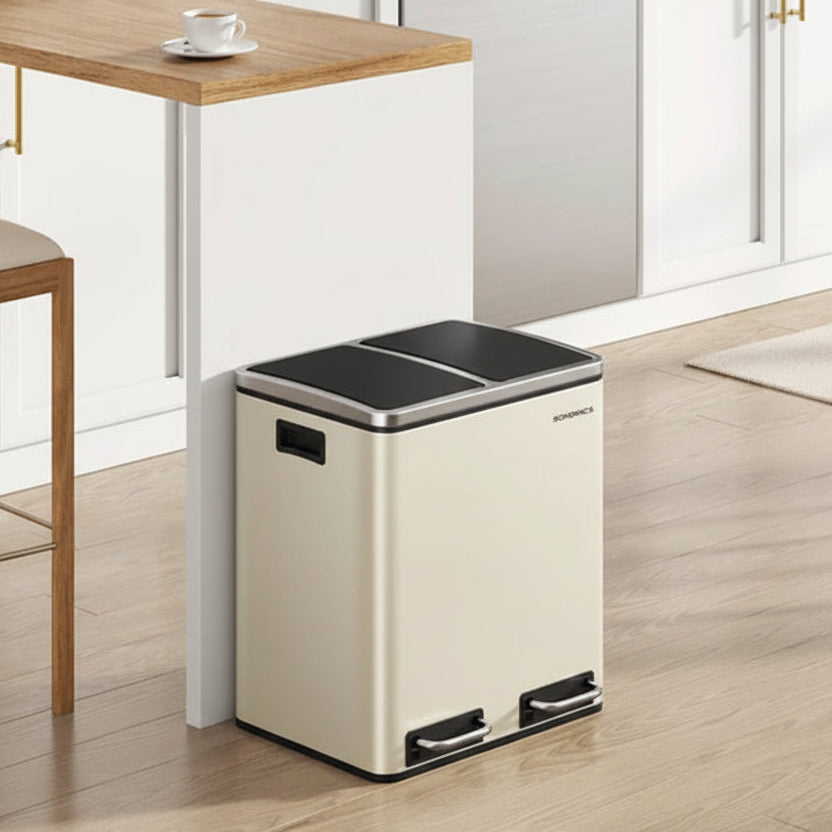 Poubelle de cuisine à pédale 30L | Poubellissima