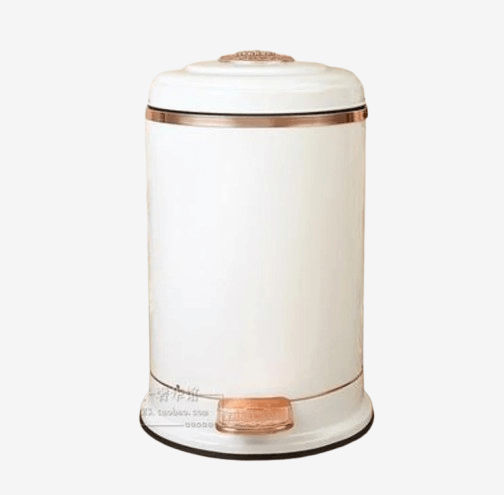 Poubelle de luxe Lusso | Poubellisima Blanc / 6L