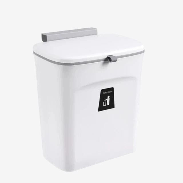 Poubelle de porte cuisine 10L Viola | Poubellissima Blanc / 10L