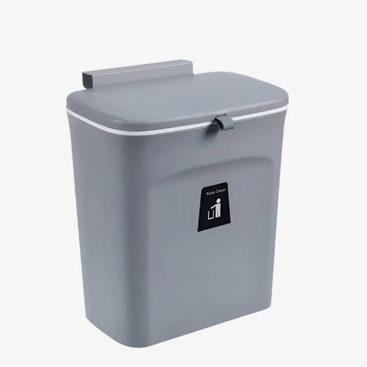Poubelle de porte cuisine Viola | Poubellisima Gris / 7L
