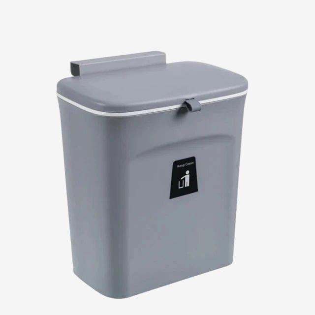 Poubelle de porte cuisine Viola | Poubellissima Gris / 7L