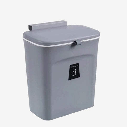 Poubelle de porte cuisine Viola | Poubellissima Gris / 7L