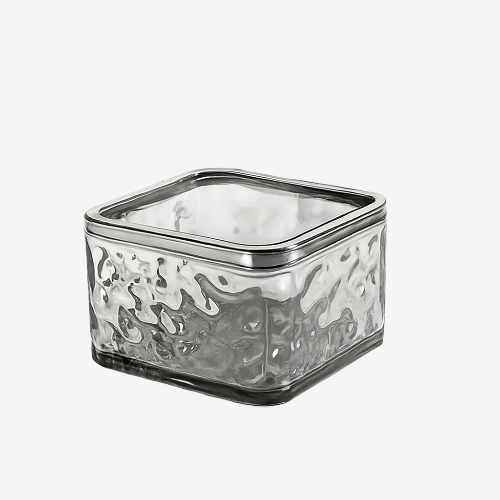 Poubelle de table Trasparente basso | Poubellisima Fumé
