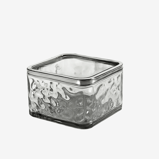 Poubelle de table Trasparente basso | Poubellisima Fumé