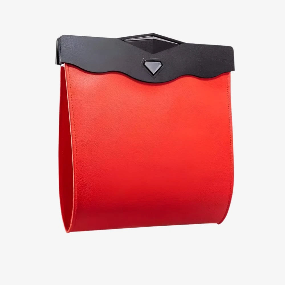 Poubelle de voiture couture Rossa | Poubellisima Rouge