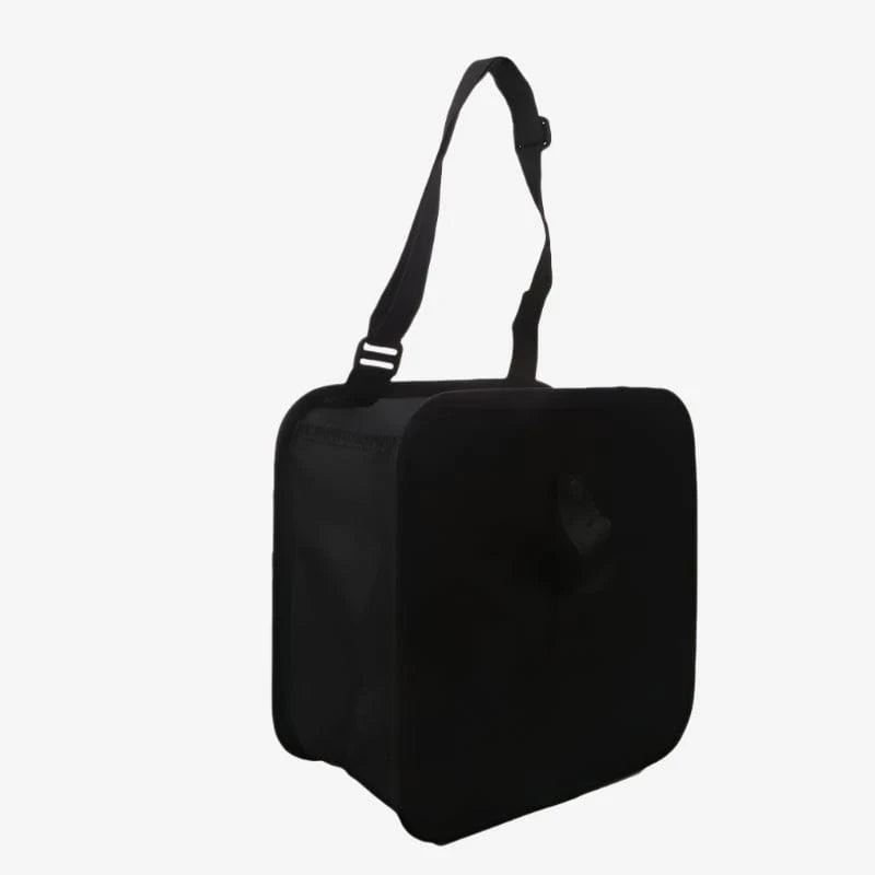 Poubelle de voiture en tissu Sveva | Poubellisima Noir
