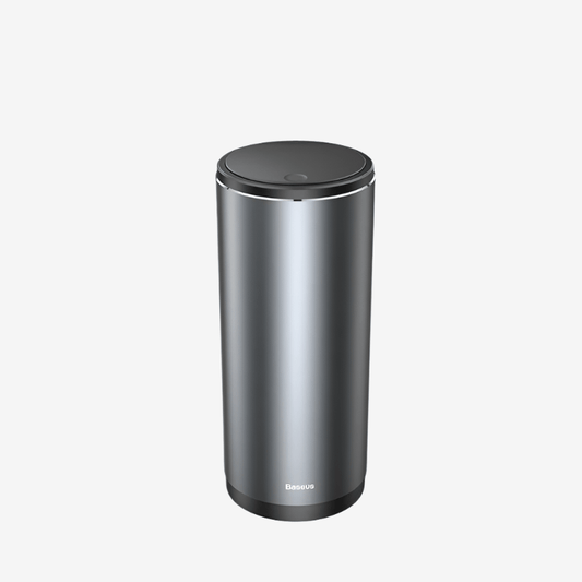 Poubelle de voiture metal Amanzio | Poubellisima Gris Foncé + 30 sacs