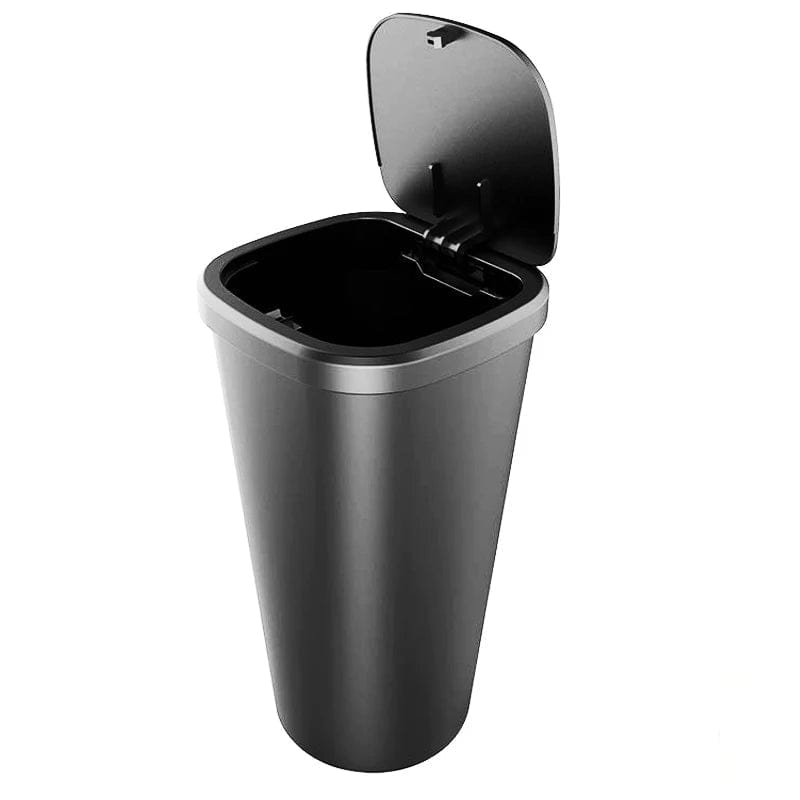 Poubelle de voiture porte-gobelet Aduo | Poubellissima Noir