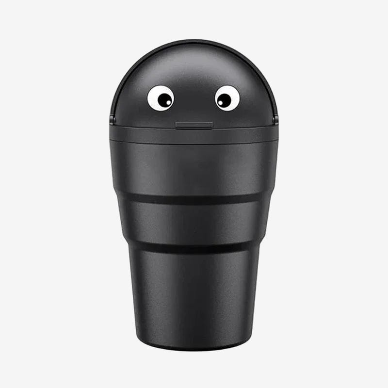 Poubelle de voiture porte-gobelet Albano | Poubellissima Noir