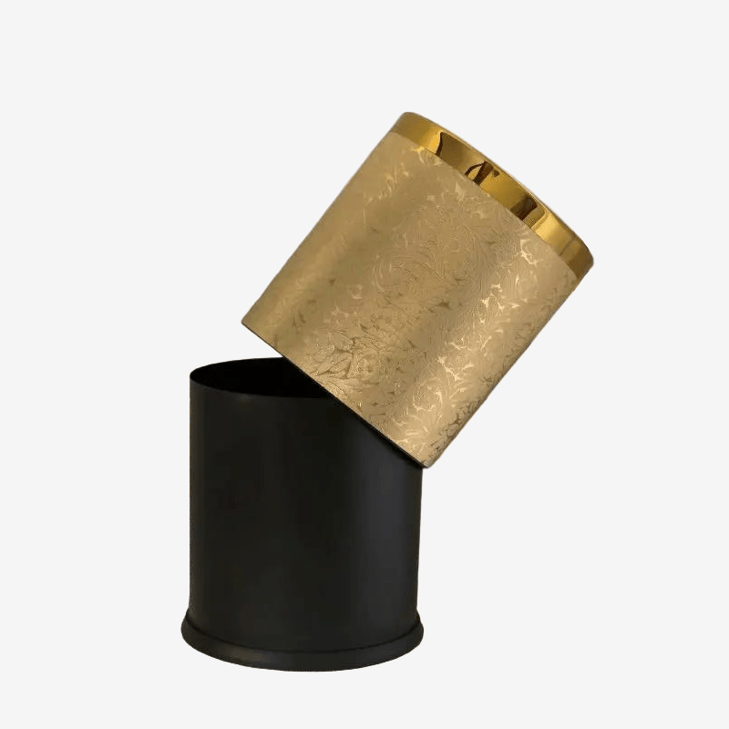 Poubelle design 10L Or Patrizia | Poubellissima