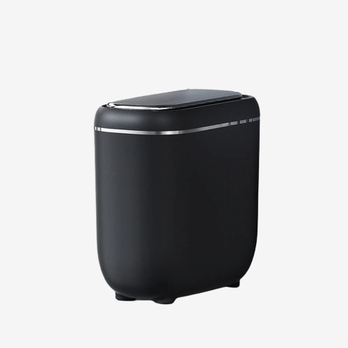Poubelle détecteur de mouvement Acqua | Poubellisima Noir / 14L