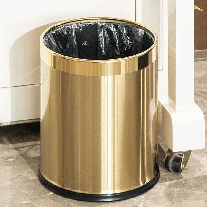 Poubelle dorée Sola | Poubellissima Or
