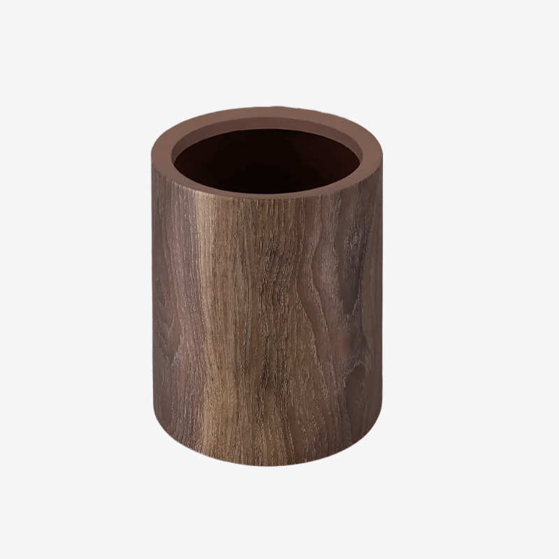 Poubelle effet bois Alba Aperta | Poubellisima 14L