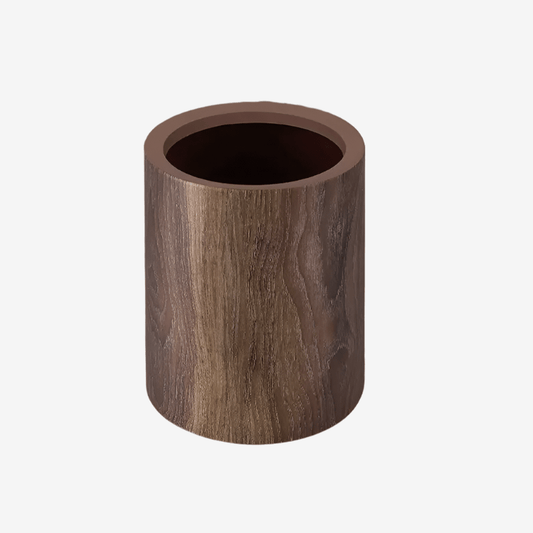 Poubelle effet bois Alba Aperta | Poubellisima 14L