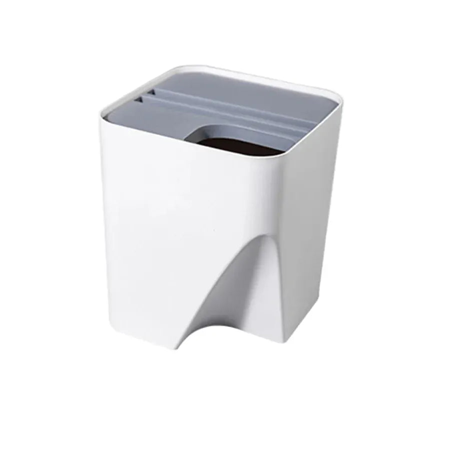Poubelle empilable Pilato | Poubellissima 13L - Blanc