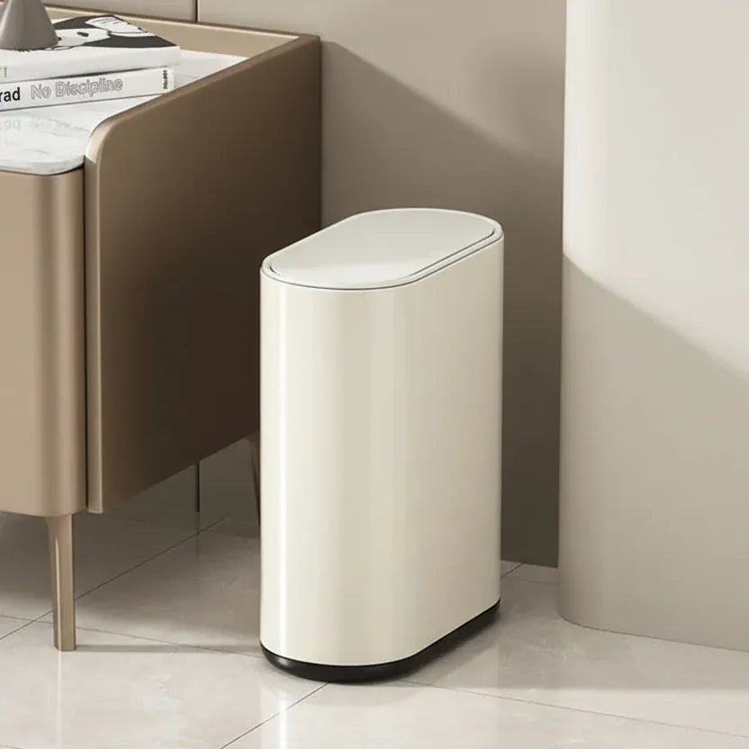 Poubelle en inox 7L <br> Lela Blanc / 7L