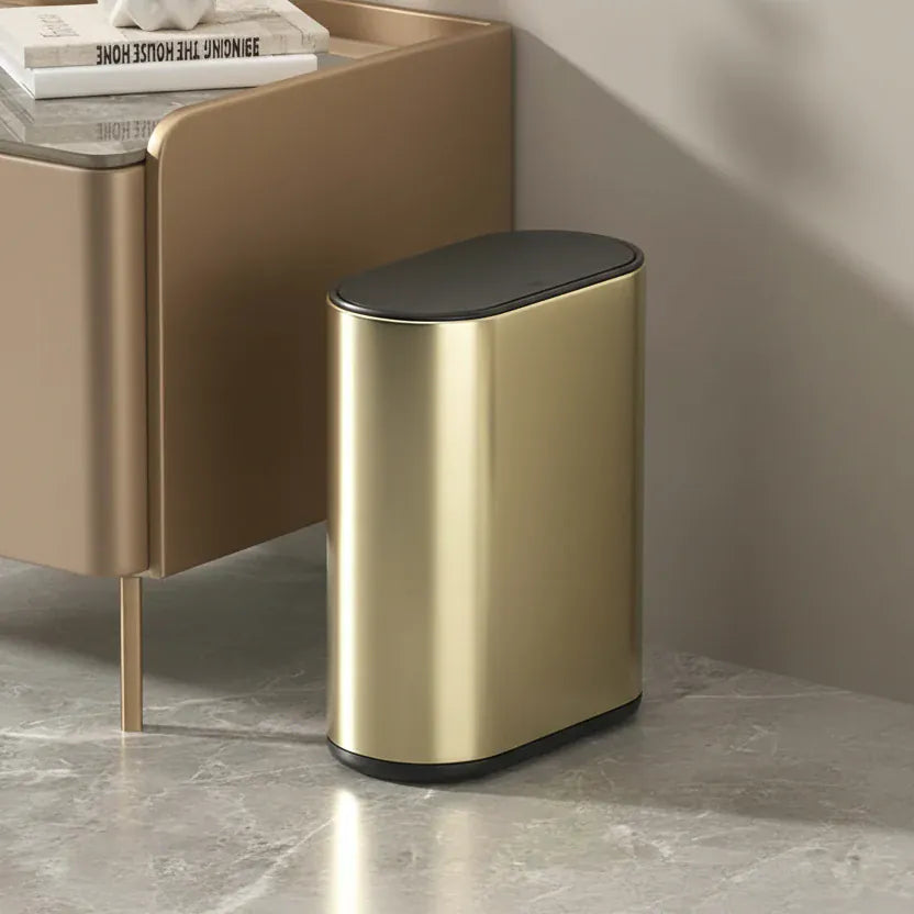 Poubelle en inox 7L <br> Lela Or / 7L