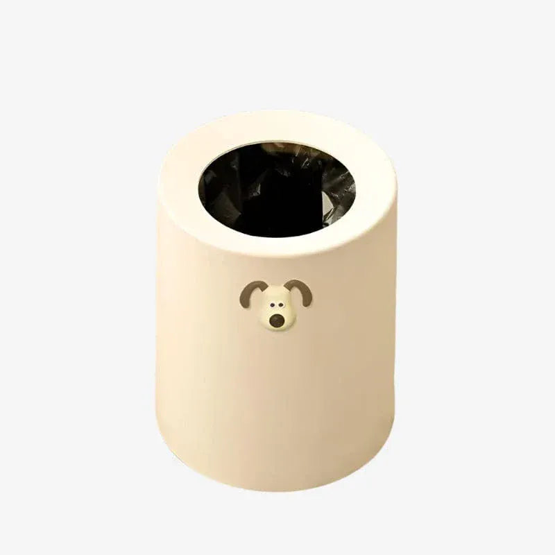 Poubelle enfant Cucciolo | Poubellissima Blanc / 12L