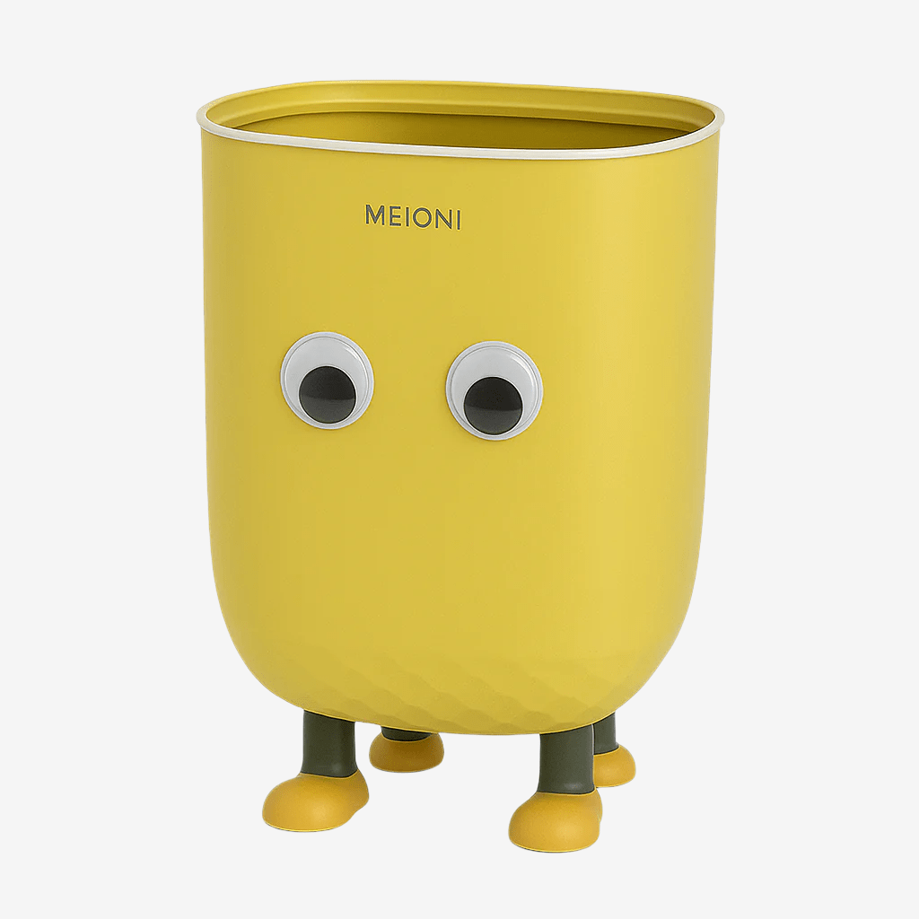 Poubelle funny Meioni| Poubellisima Jaune / 10L