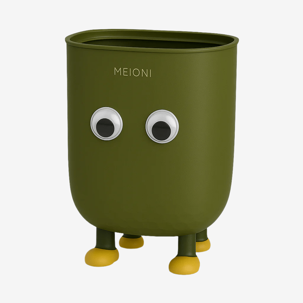 Poubelle funny Meioni | Poubellisima Vert / 10L