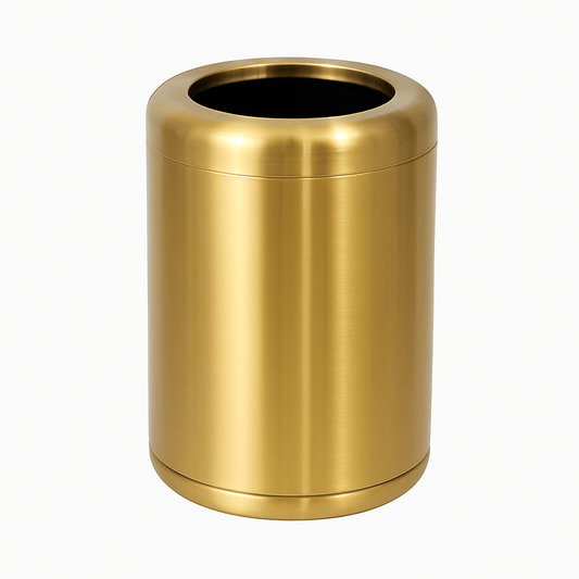 Poubelle inox design Adela | Poubellissima Or / 8L