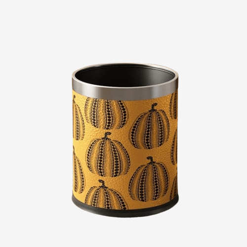 Poubelle metal Zucca | Poubellisima Jaune/Argent / 10L