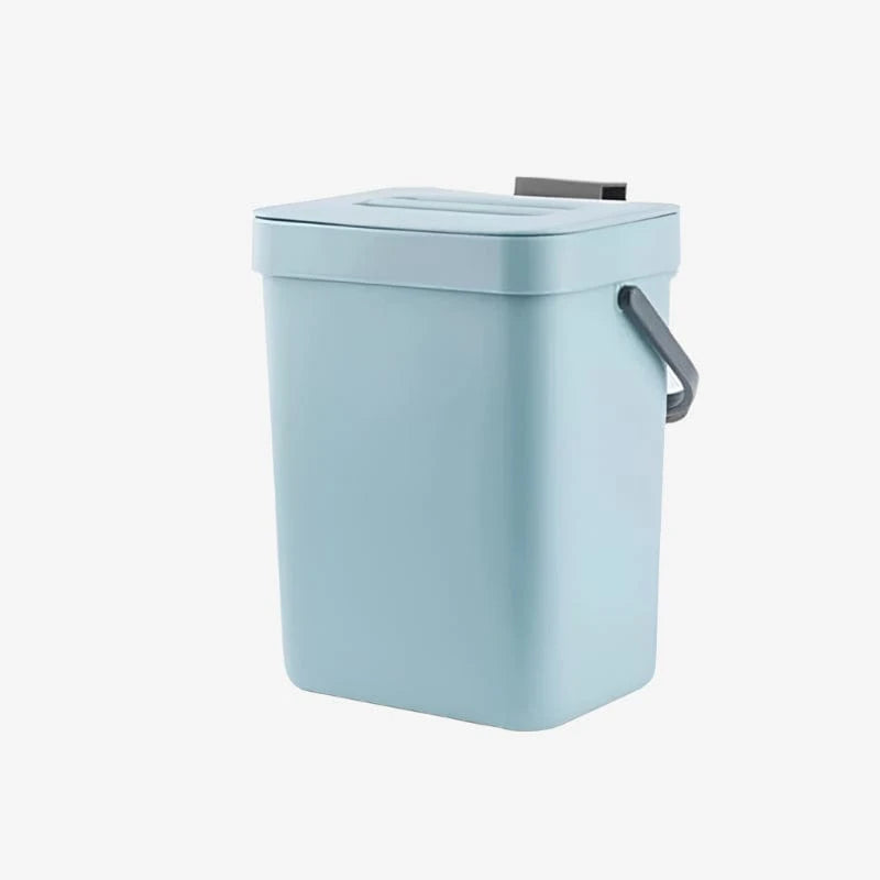 Poubelle murale Fissato 3L | Poubellisima Bleu / 3L