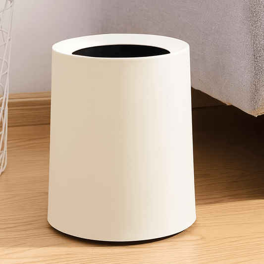 Poubelle nature nordique Nila | Poubellissima Blanc / 12L