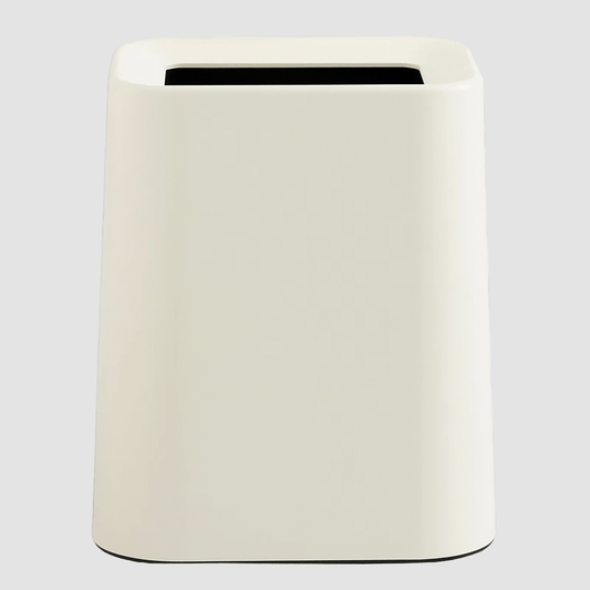 Poubelle nordique carrée Johan | Poubellissima Blanc / 15L