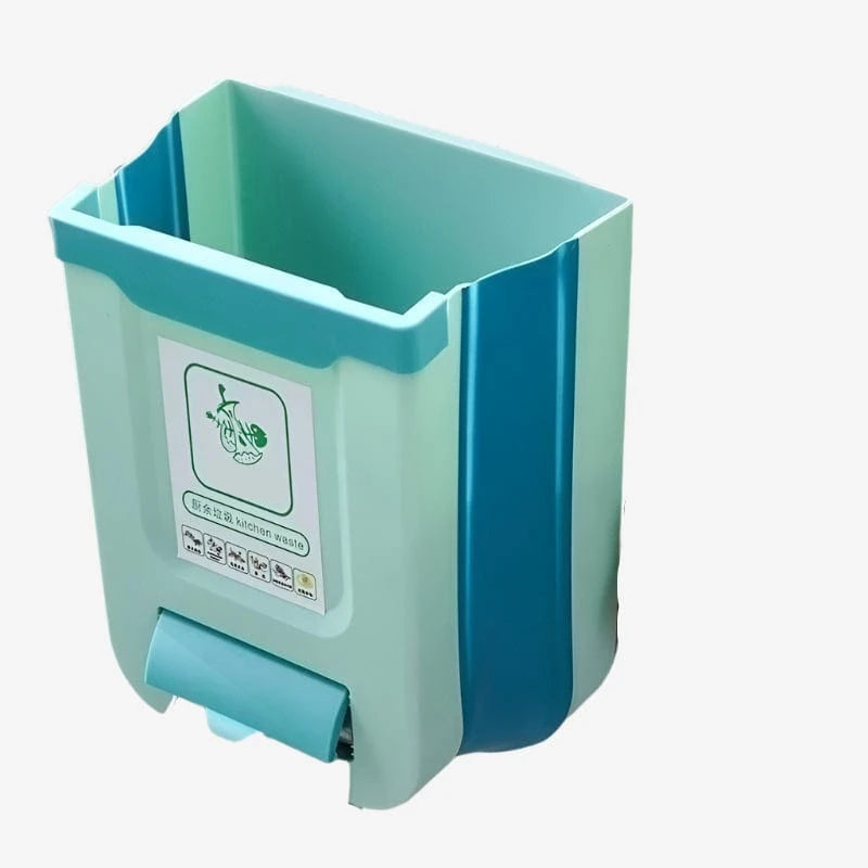 Poubelle pliable 10L Andrea | Poubellisima Bleu / 10L