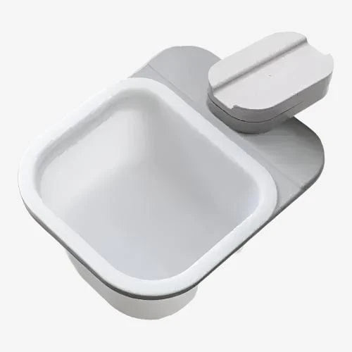 Poubelle rotative Beata | Poubellisima Blanc