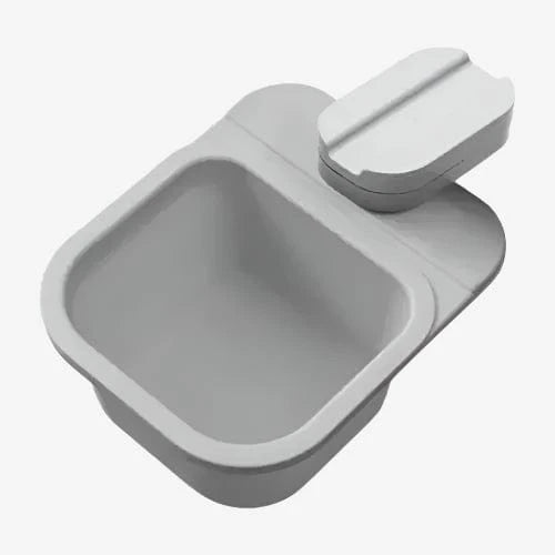 Poubelle rotative Beata | Poubellisima Gris