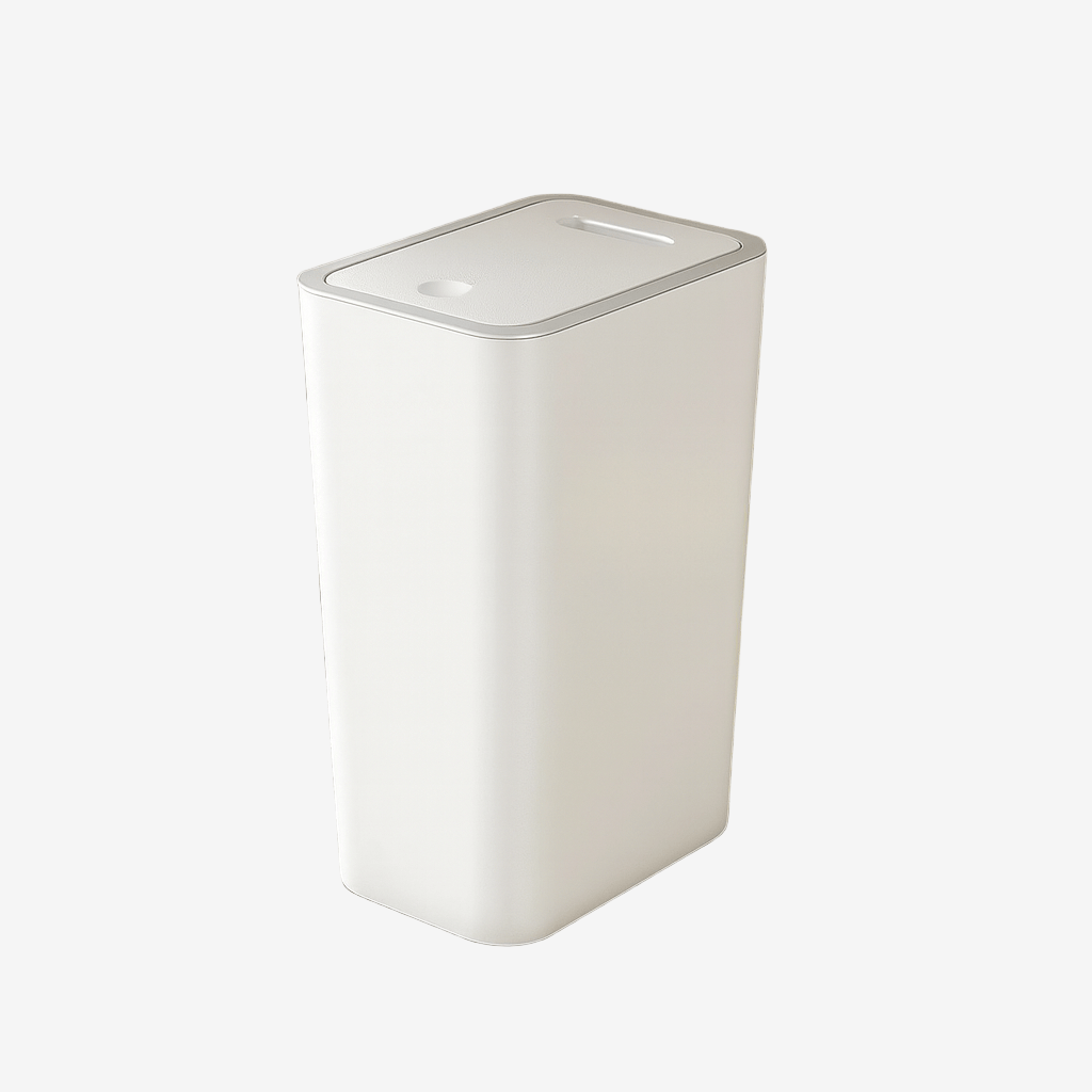 Poubelle salle de bain 10L Alia | Poubellissima Blanc / 10L