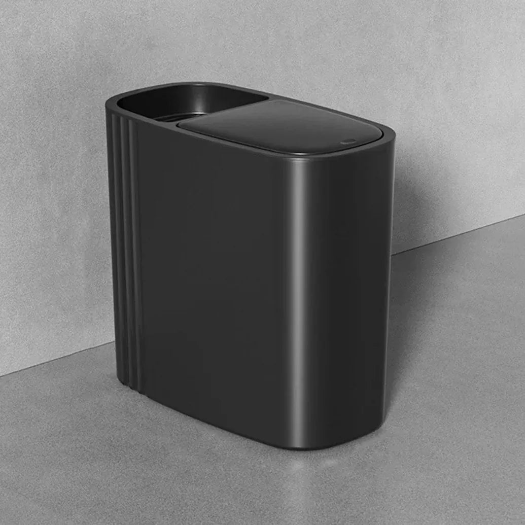 Poubelle salle de bain 12L <br> Stellina Noir