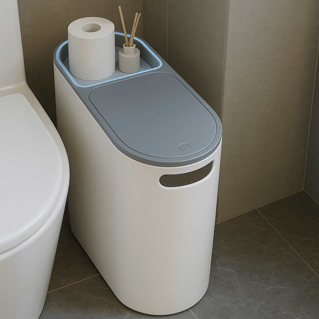 Poubelle salle de bain Tullia | Poubellisima Blanc / 10L