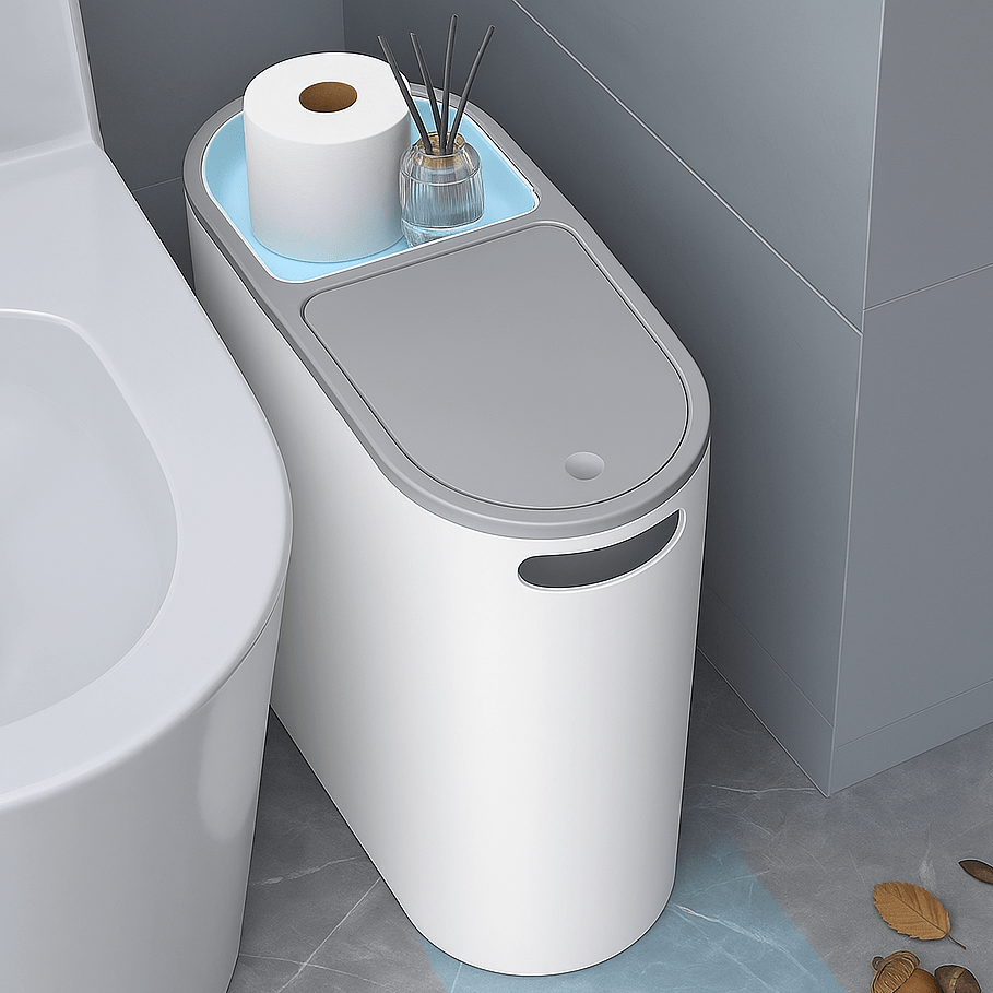 Poubelle salle de bain Tullia | Poubellissima Blanc / 10L