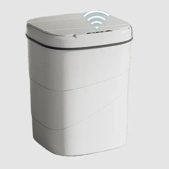 Poubelle sans contact Fario | Poubellissima Blanc / 13L