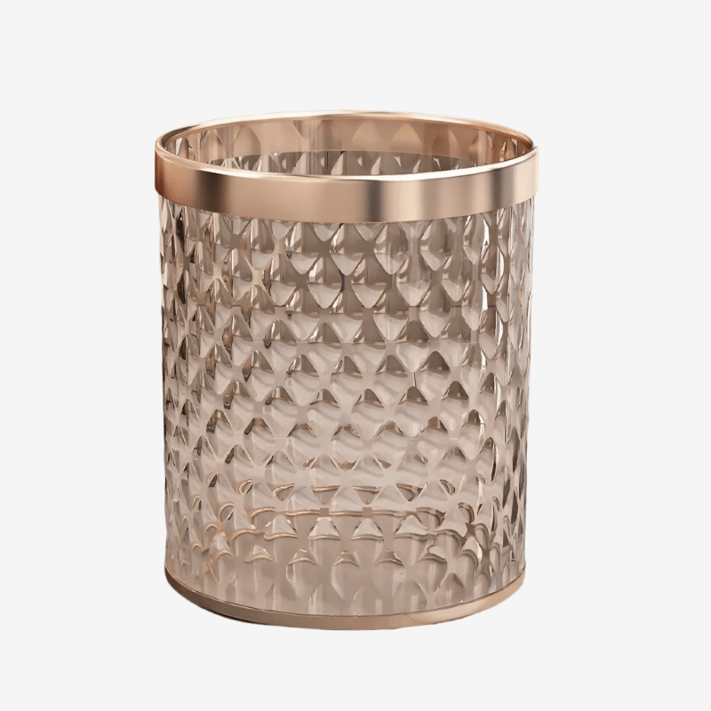Poubelle transparente Stile | Poubellissima Champagne / 10L