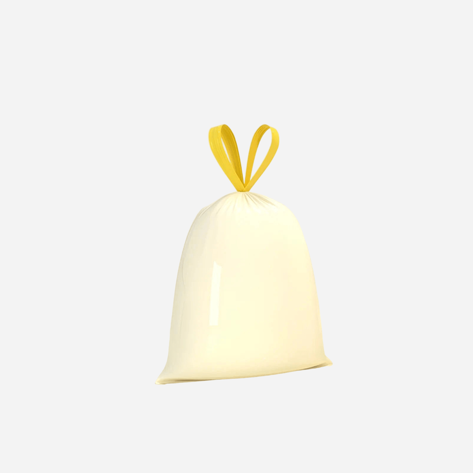 Sacs poubelle parfumés <br> 20L Jaune - 50 pièces