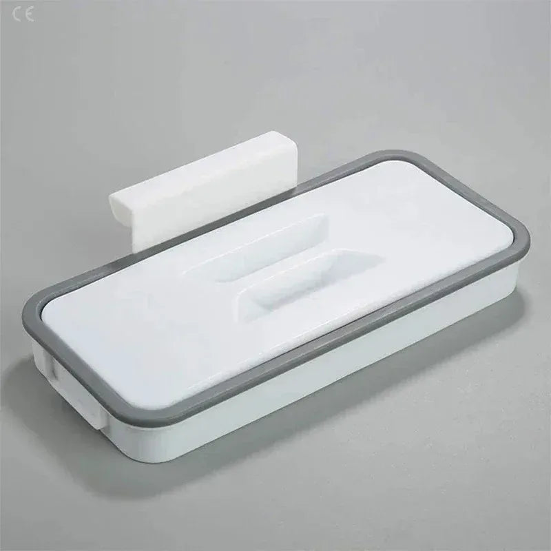 Support sac poubelle pour porte Pica | Poubellissima Blanc